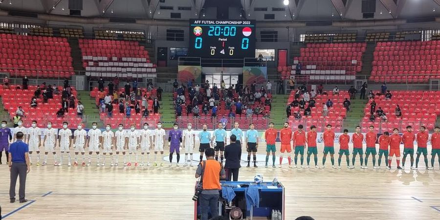 Hasil Piala AFF Futsal 2022 - Bantai Myanmar, Timnas Indonesia Pastikan Satu Tempat di Piala Asia 2022