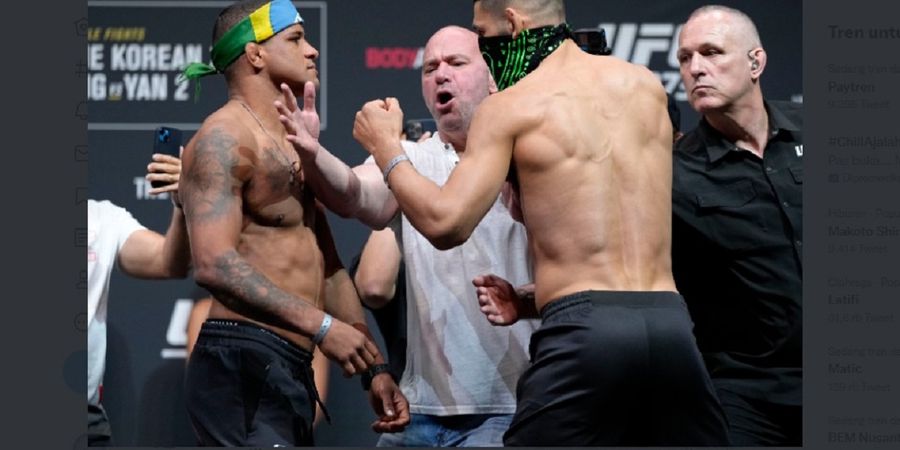 UFC 273 - Gilbert Burns Ketakutan, Khamzat Chimaev Tidak Mau Lawannya Nangis