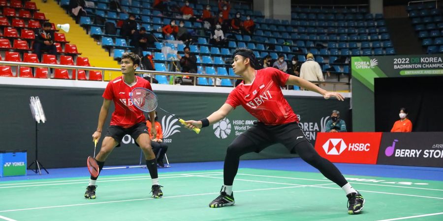 Hasil Korea Masters 2022 - Fikri/Bagas Selamatkan Wajah Indonesia Usai Menang Dramatis