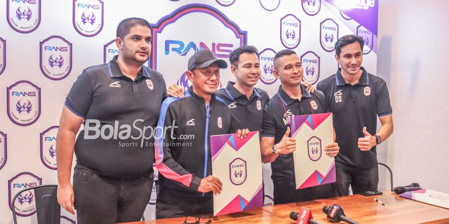 RANS Cilegon FC Siap Jadi Kuda Hitam, Raffi Syaratkan Pemain Minimal 185 Cm