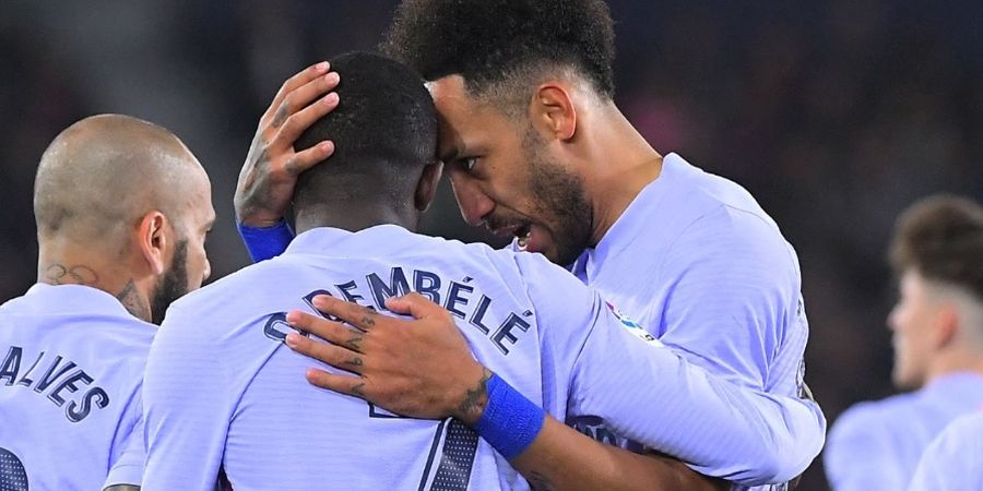 Sudah Anggap Adik, Aubameyang Sangat Berharap Dembele Bertahan