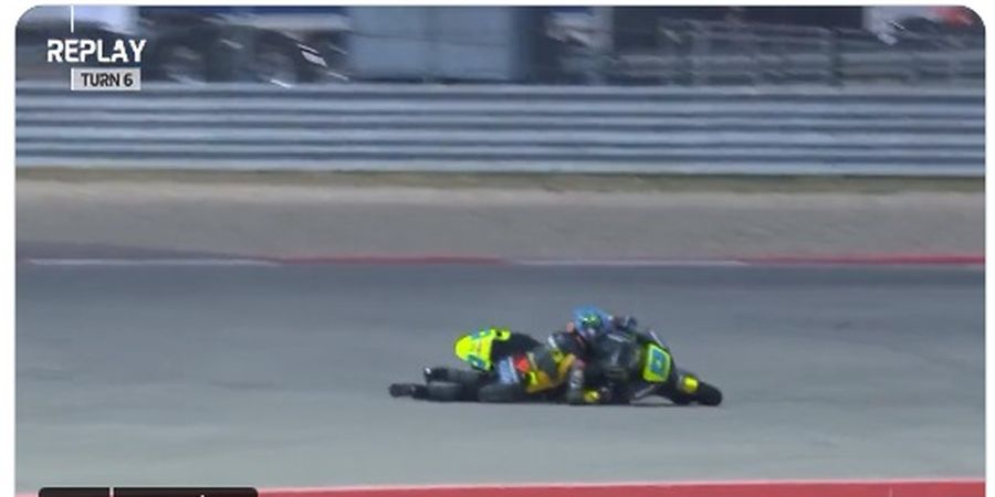 Hasil Moto2 Amerika 2022 - Monster Balap Murid Valentino Rossi Gagal Podium, Pertamina Mandalika SAG Kompetitif