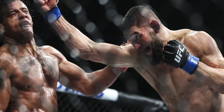 UFC 294 - Akhirnya Tak Cuma Makan Nasi, Khamzat Chimaev Kembalikan Mode Sekali Pukul KO untuk Laga Paulo Costa