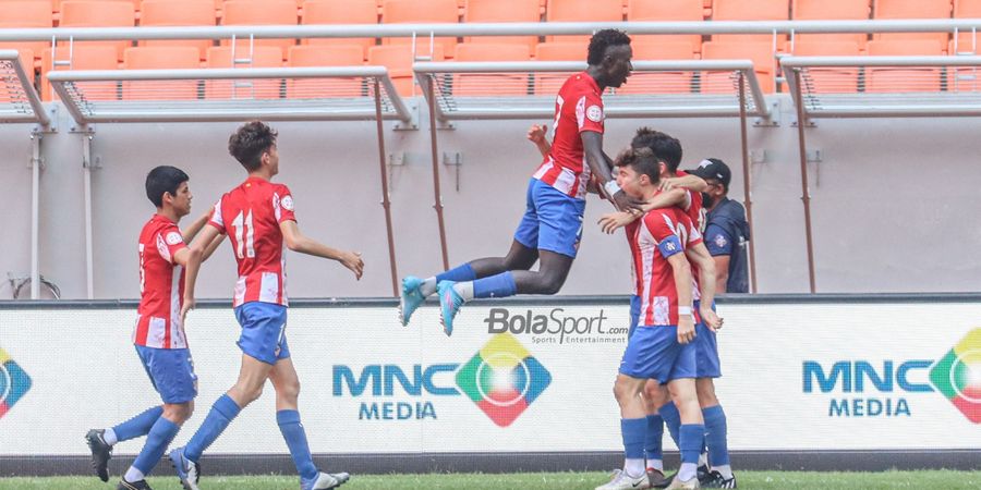 Hasil IYC 2021 - Atletico Madrid Libas Bali United 5 Gol Tanpa Balas