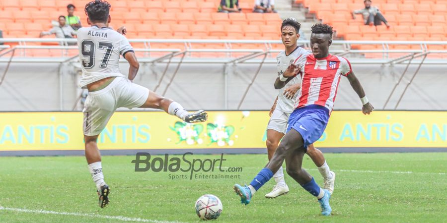 Hasil IYC 2021 - Atletico Madrid Terlalu Kuat, Bali United Takluk 0-5