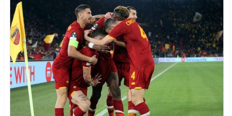 Hasil Lengkap Conference League - Nicolo Zaniolo Hattrick, AS Roma Jumpa Leicester di Semifinal