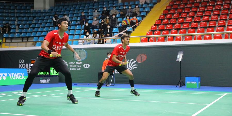 Korea Masters 2022 - Fikri/Bagas Mengaku Tenaga Terkuras, tetapi...