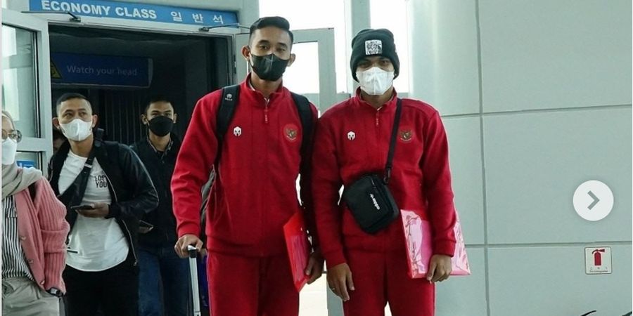 Timnas U-23 Indonesia tiba di Korea Selatan, Langsung Genjot Latihan