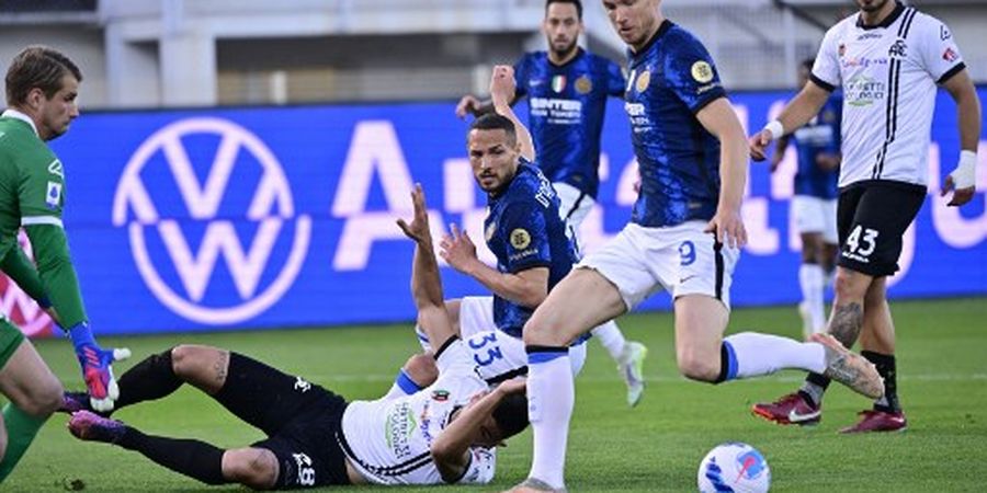 Marcelo Brozovic Cetak Gol Pertama dalam 11 Bulan, Inter Milan Tinggalkan Spezia di Babak Pertama
