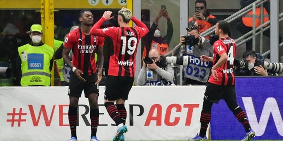 Hasil dan Klasemen Liga Italia - AC Milan Menang, Inter Milan Cuma Cicipi Puncak selama 70 Menit