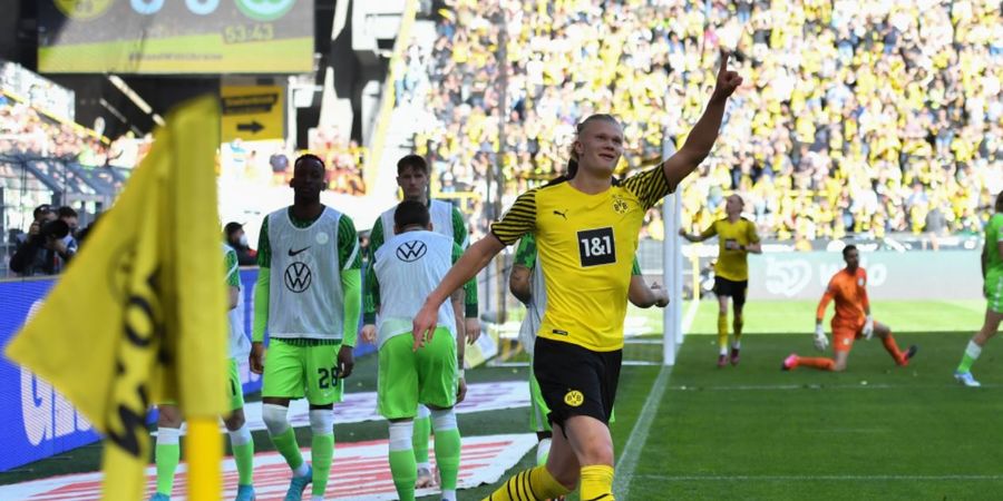 Hasil dan Klasemen Bundesliga - Erling Haaland Buka Puasa Gol setelah 84 Hari, Dortmund Pepet Bayern Muenchen