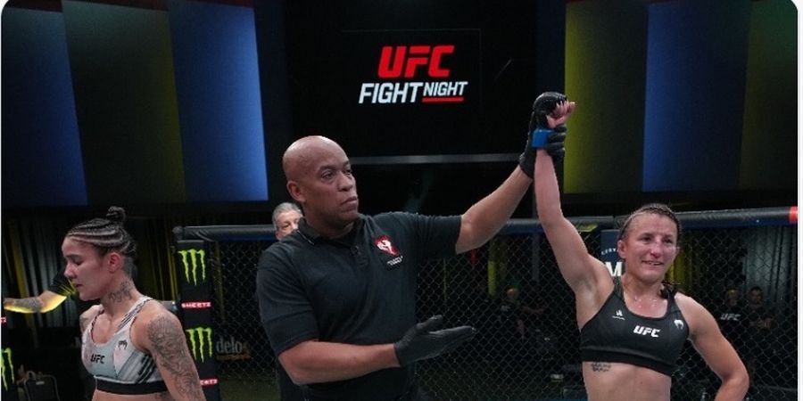 Hasil UFC Vegas 51 - Pamer Muay Thai di Ronde 1, Istela Nunes Kehabisan Bensin dan Kalah