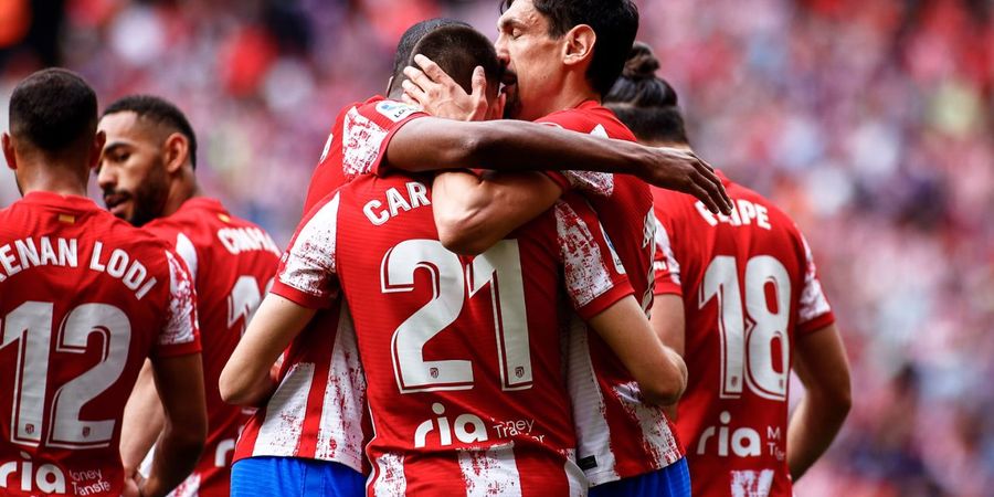 Hasil dan Klasemen Liga Spanyol - Atletico Madrid Kalahkan Tetangga Barcelona dengan 10 Pemain, Real Madrid Nyaman di Puncak