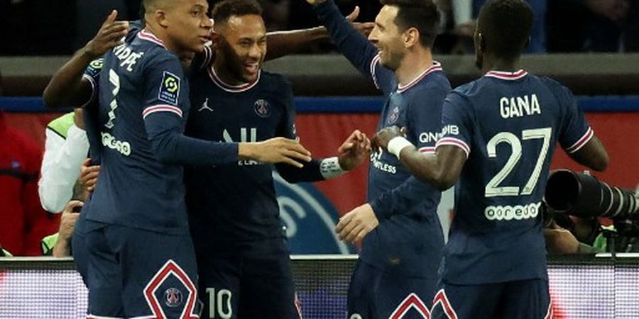 Hasil Liga Prancis - Neymar Cetak Gol Keren, Lionel Messi Dianulir, PSG Gasak Marseille