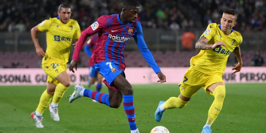 Ousmane Dembele Dipaksa Kerja Keras, Barcelona Ditahan Imbang 0-0 di Babak Pertama