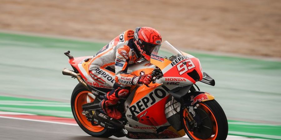 Hasil Kualifikasi MotoGP Portugal 2022 - Marc Marquez Batal Pole Position karena Rekan Sendiri
