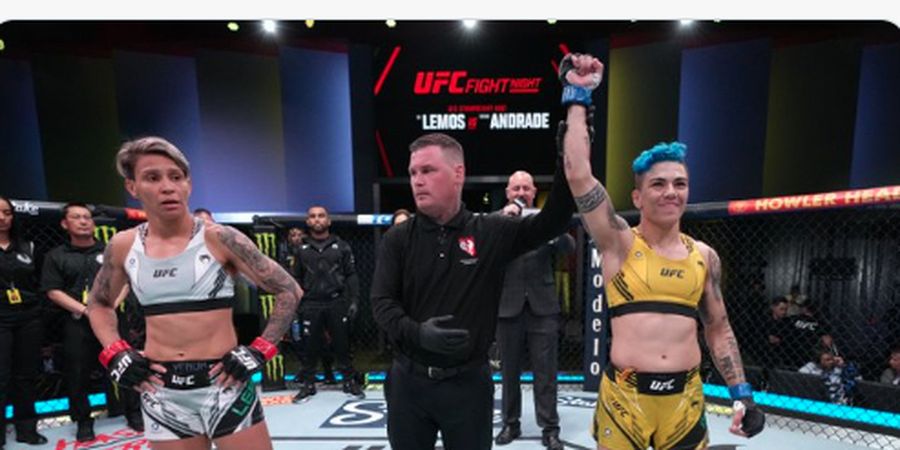 Menang dengan Kuncian Bersejarah di UFC, Jessica Andrade Merasa Direndahkan