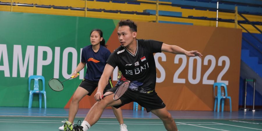 Hasil Kejuaraan Asia 2022 - Tundukkan Wakil Hong Kong, Rinov/Pitha Lolos ke 16 Besar