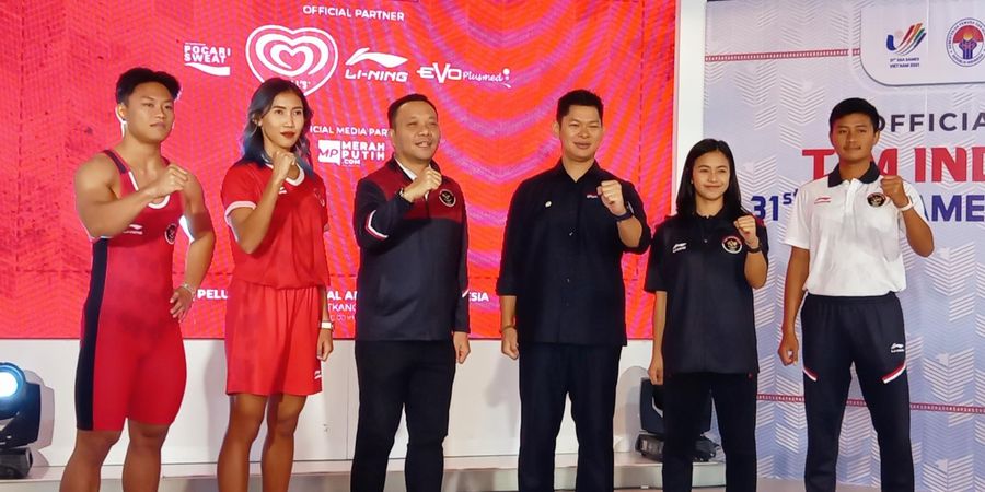 Punya Corak Arsiran Garuda, Ini Arti Jersey Tim Indonesia di SEA Games 2021