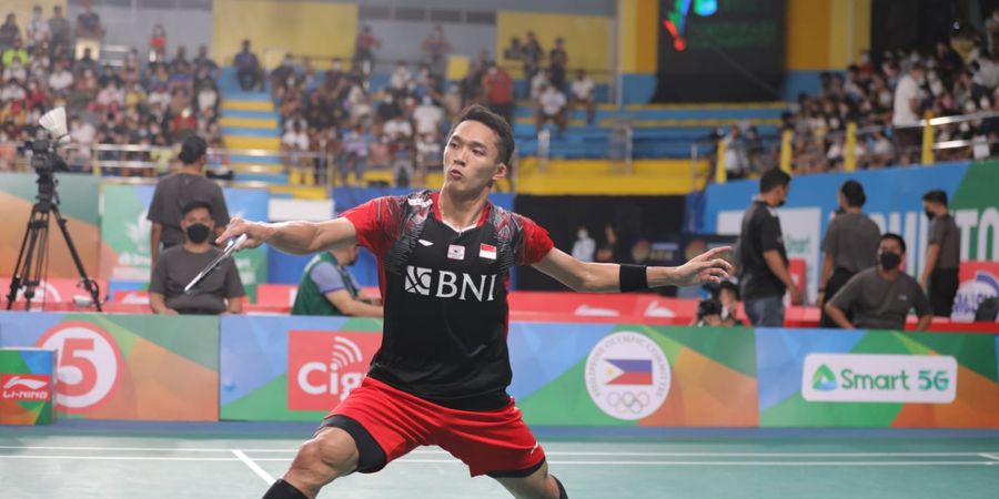Hasil Kejuaraan Asia 2022 - Jonatan Christie Kalah, Indonesia dan Malaysia Berbagi Medali Emas