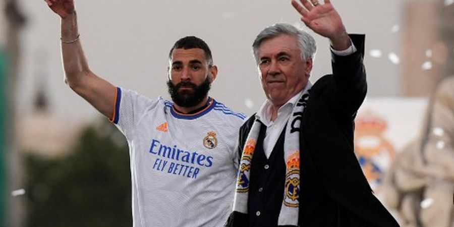 Real Madrid Tanpa Karim Benzema, Carlo Ancelotti Terpaksa Ubah Skema Favorit
