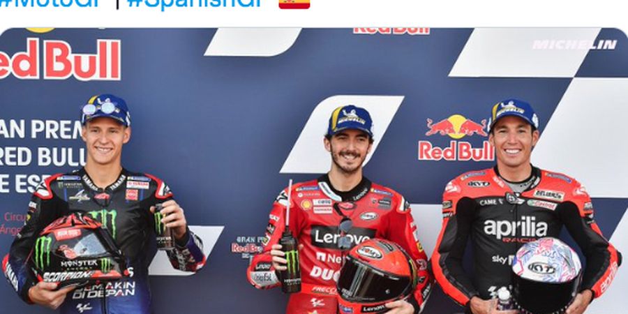 Quartararo Mulai Waspada, Perebutan Gelar MotoGP Bukan Cuma Lawan Bagnaia