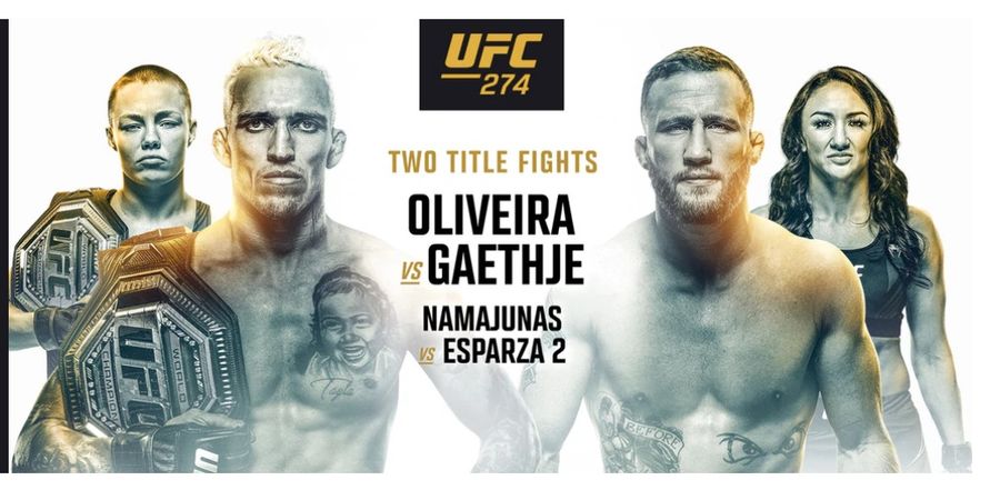 UFC 274 - Bukan MMA, Charles Oliveira vs Justin Gaethje Bakal Dihelat di Dunia Israel Adesanya
