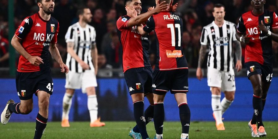 Hasil Liga Italia - Dihukum Penalti di Masa Injury Time, Juventus Kena Comeback Dramatis dan Takluk dari Genoa 