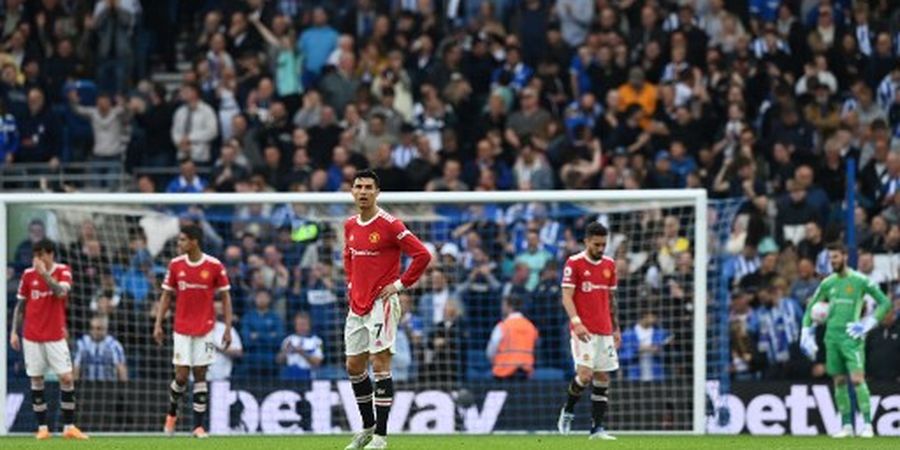 Hasil Liga Inggris - Manchester United Dibantai Brighton, Gagal Finis 4 Besar