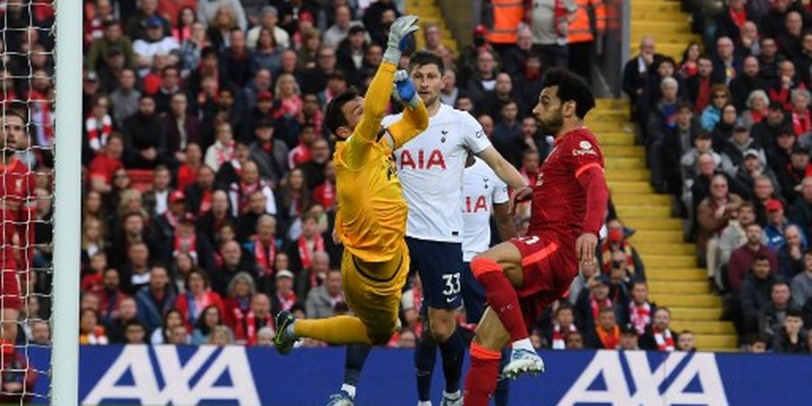 Paruh Pertama Liverpool Vs Tottenham Hotspur - Hampa Gol, Irit Tembakan ke Gawang