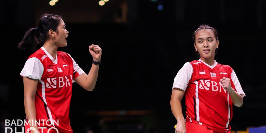 Hasil Uber Cup 2022 - Febriana/Amalia Tambah Keunggulan Indonesia