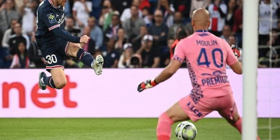Hasil Liga Prancis - Tembakan Lionel Messi 10 Kali Kena Tiang, PSG Korban Comeback Penalti Panenka