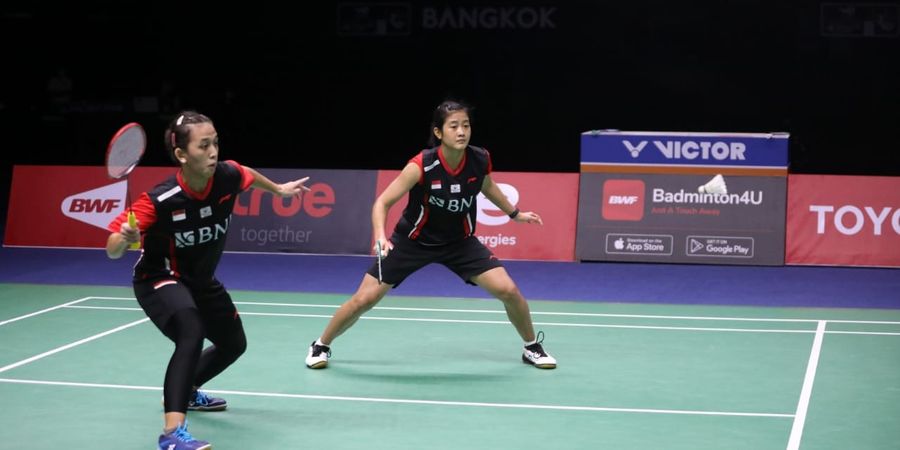 Hasil Thailand Open 2022 - Febriana/Amalia Ditumbangkan Wakil Malaysia