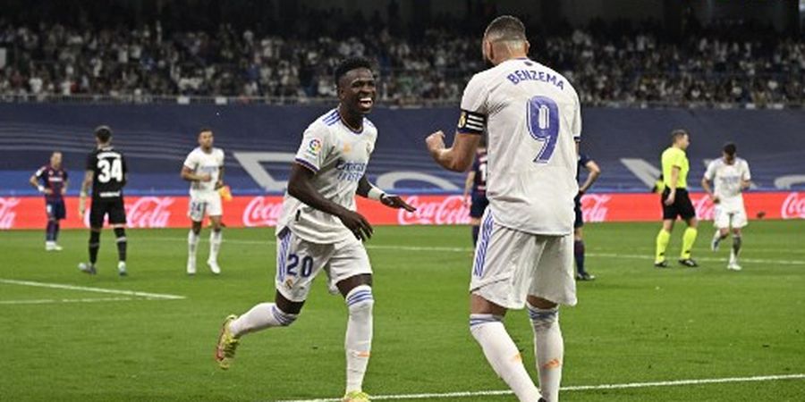 Vinicius Junior Langsung Cosplay Jadi Cristiano Ronaldo Usai Hattrick bareng Real Madrid