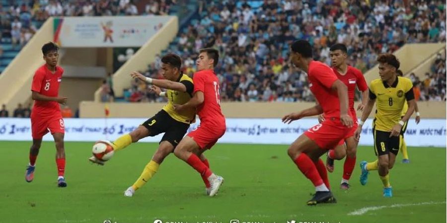 Hasil SEA Games 2021 - Singapura Tunda Ambisi Malaysia Amankan Tiket Semifinal Lebih Awal