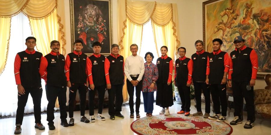 Thomas Cup 2022 - Indonesia Dapat Suntikan Semangat dari Dubes RI di Thailand Jelang Laga Final