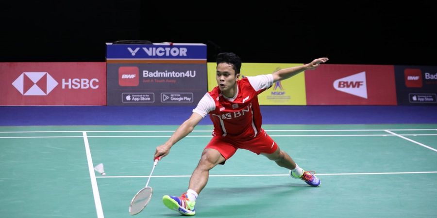 Sadar Diri dengan Kritikan Taufik Hidayat, Anthony Ginting Bertekad Segera Bangkit