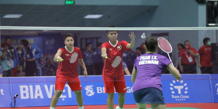 Rekap Bulu Tangkis SEA Games 2021 - Tim Putri Indonesia ke Final Usai Gasak Vietnam