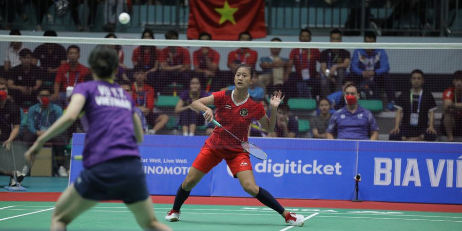 SEDANG BERLANGSUNG, Live Streaming Final Bulu Tangkis SEA Games 2021 - Indonesia vs Thailand