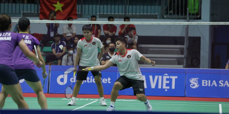 Hasil Bulu Tangkis SEA Games 2021 - Giliran Indonesia Lukai Thailand Usai Apriyani/Fadia Menang