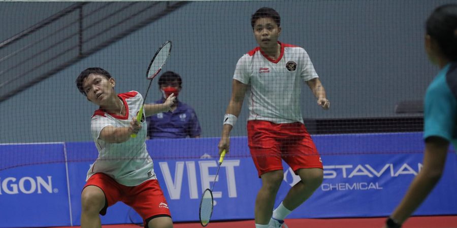 Hasil Indonesia Masters 2022 - Apriyani/Fadia Sempurna, Wakil Belanda Tak Berdaya