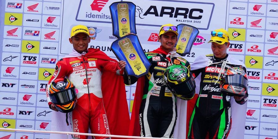 ARRC 2022  - Rheza Raih Podium, Merah Putih Berkibar di Malaysia