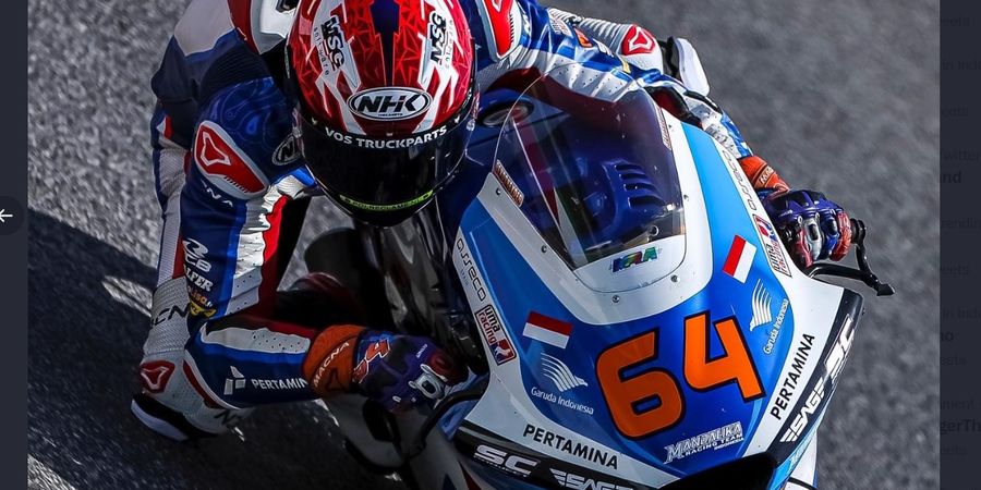 Hasil Kualifikasi Moto2 Belanda 2022 - Sempat Tercepat ke-2, Pembalap Pertamina Mandalika SAG Mulai Balapan dari Posisi Ini