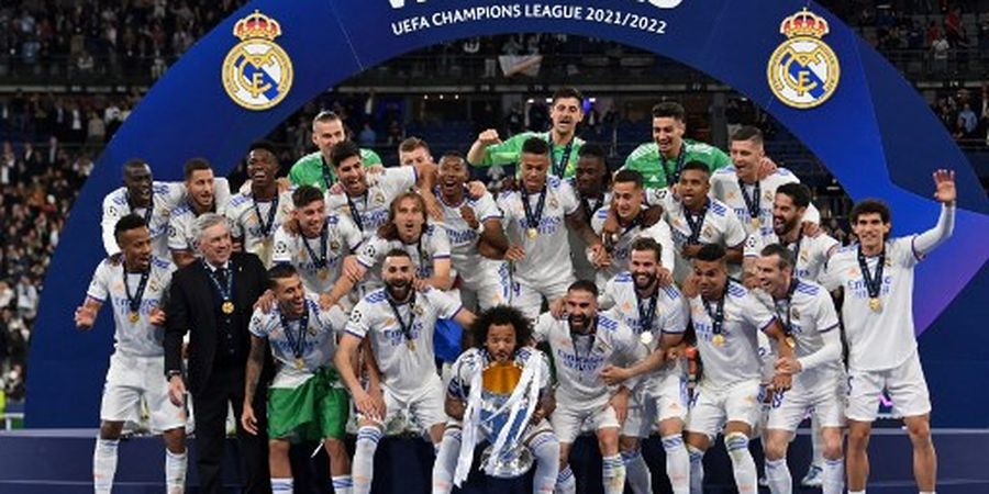 Daftar Juara Liga Champions - Gelar Real Madrid 2 Kali Lipat AC Milan, Liverpool Masih 6