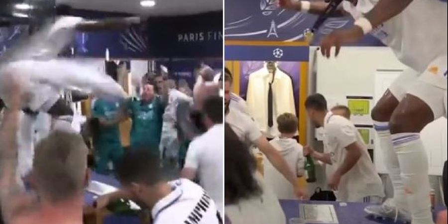 VIDEO - Reaksi Toni Kroos Lihat Anaknya Hampir Dicekoki Sampanye oleh Eden Hazard