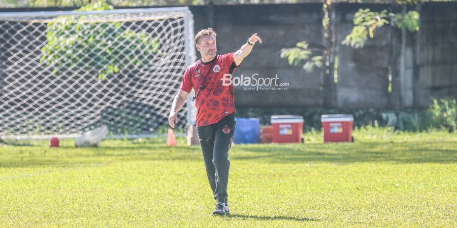 Pemain Mulai Paham Instruksi, Pelatih Persija Jakarta Optimis Tatap Piala Presiden 2022