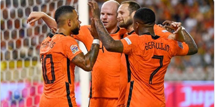 Hasil Lengkap UEFA Nations League - Belanda Permalukan Belgia, Prancis Kena Comeback Denmark