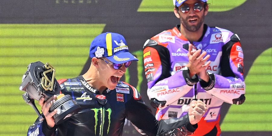 Hasil MotoGP Catalunya 2022 - Espargaro Blunder Salah Hitung Lap, Quartararo Mulus Menangi Lomba