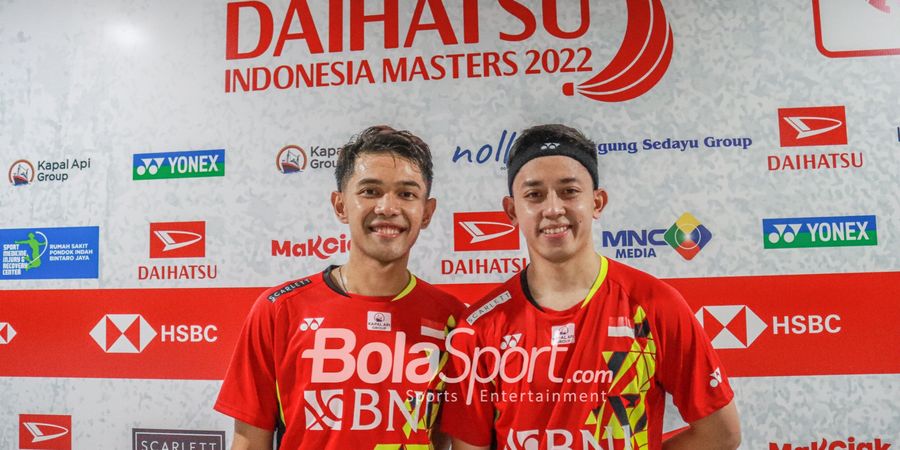 Indonesia Masters 2022 - Bicara Kans Juara, Fajar/Rian Pilih Kalem