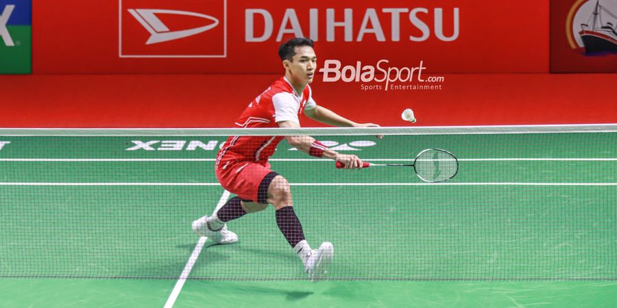 Hasil Indonesia Open 2022 - Libas Wakil Thailand, Jonatan Amankan Tiket 16 Besar